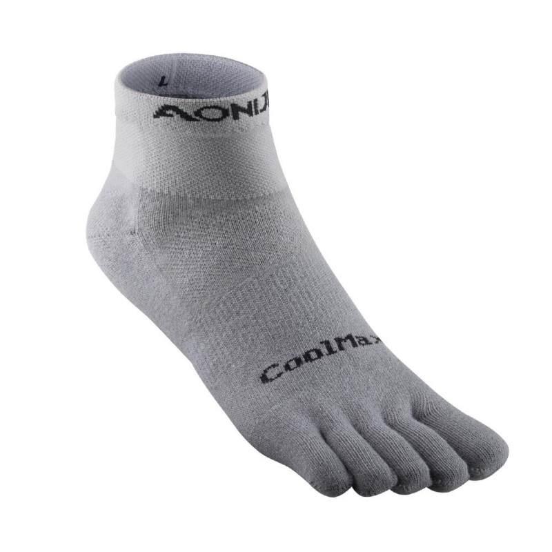 Aonijie Sports 5 Finger Socks Crew