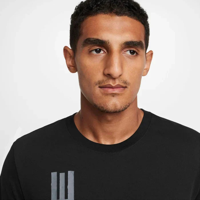 Nike Men's Dri-FIT Fitness T-Shirt - Black