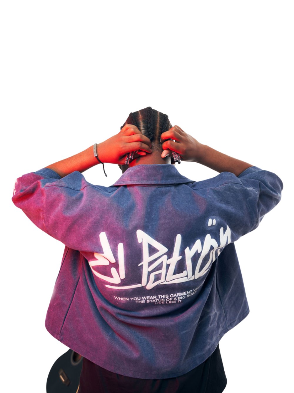 El Patron Blue Denim Oversized Shirt