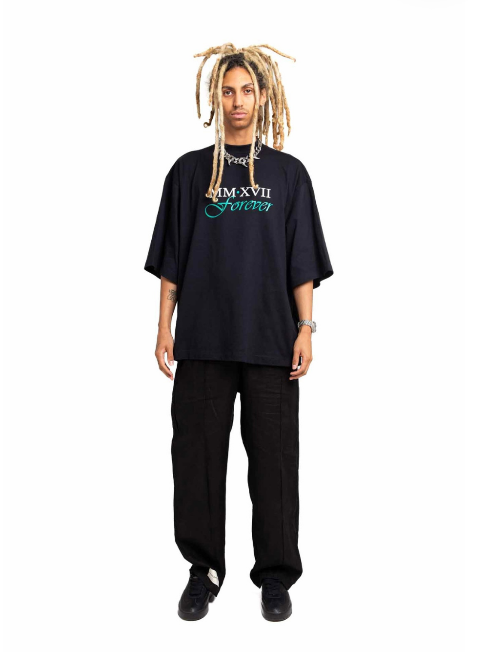 Micael Matthews LLTD Oversized Black T-Shirt