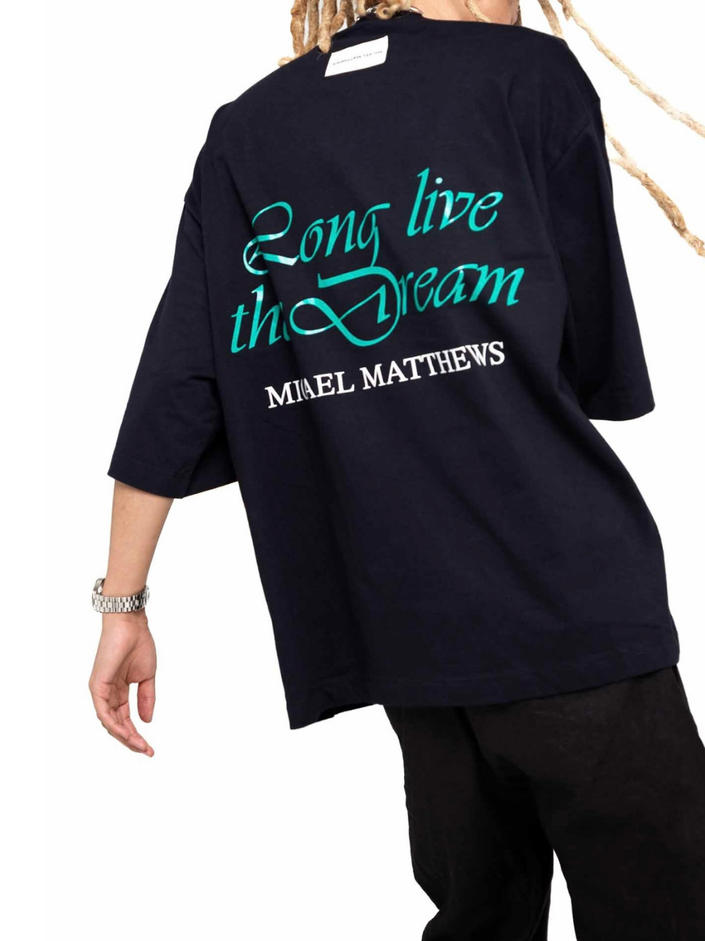 Micael Matthews LLTD Oversized Black T-Shirt