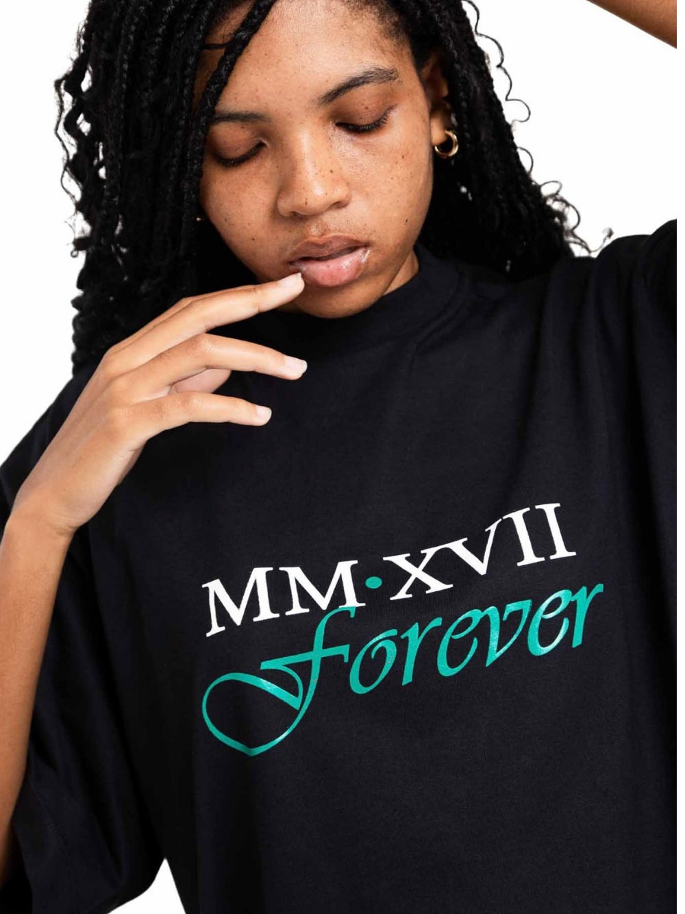 Micael Matthews LLTD Oversized Black T-Shirt