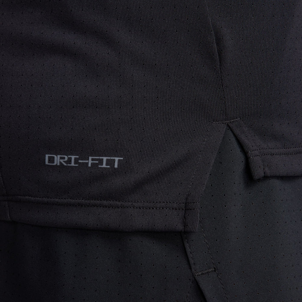 Nike Fast Men's Dri-FIT Running Singlet - Black/Reflective Silver