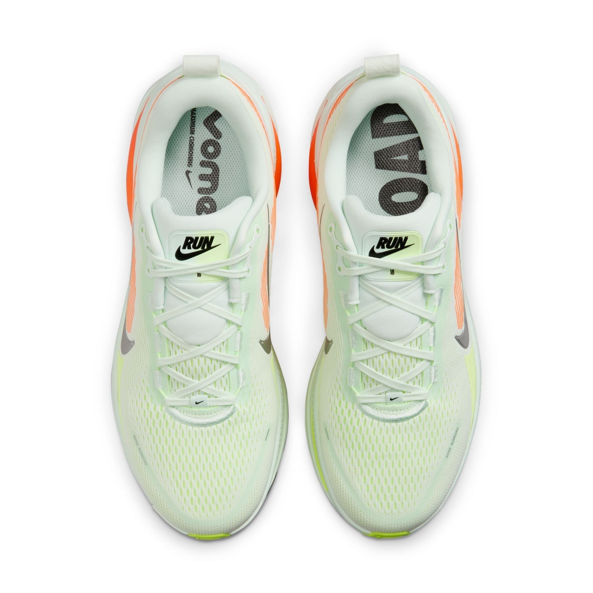 Nike Vomero 18 Men's Running Shoes -  Barely Green/Hyper Crimson/Barely Volt/Metallic Silver