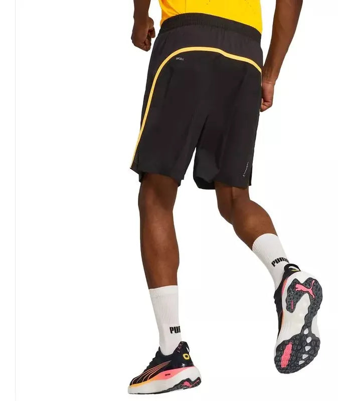 Puma Run Favourite Velocity 7" Shorts Men's - Black-Sunset Glow
