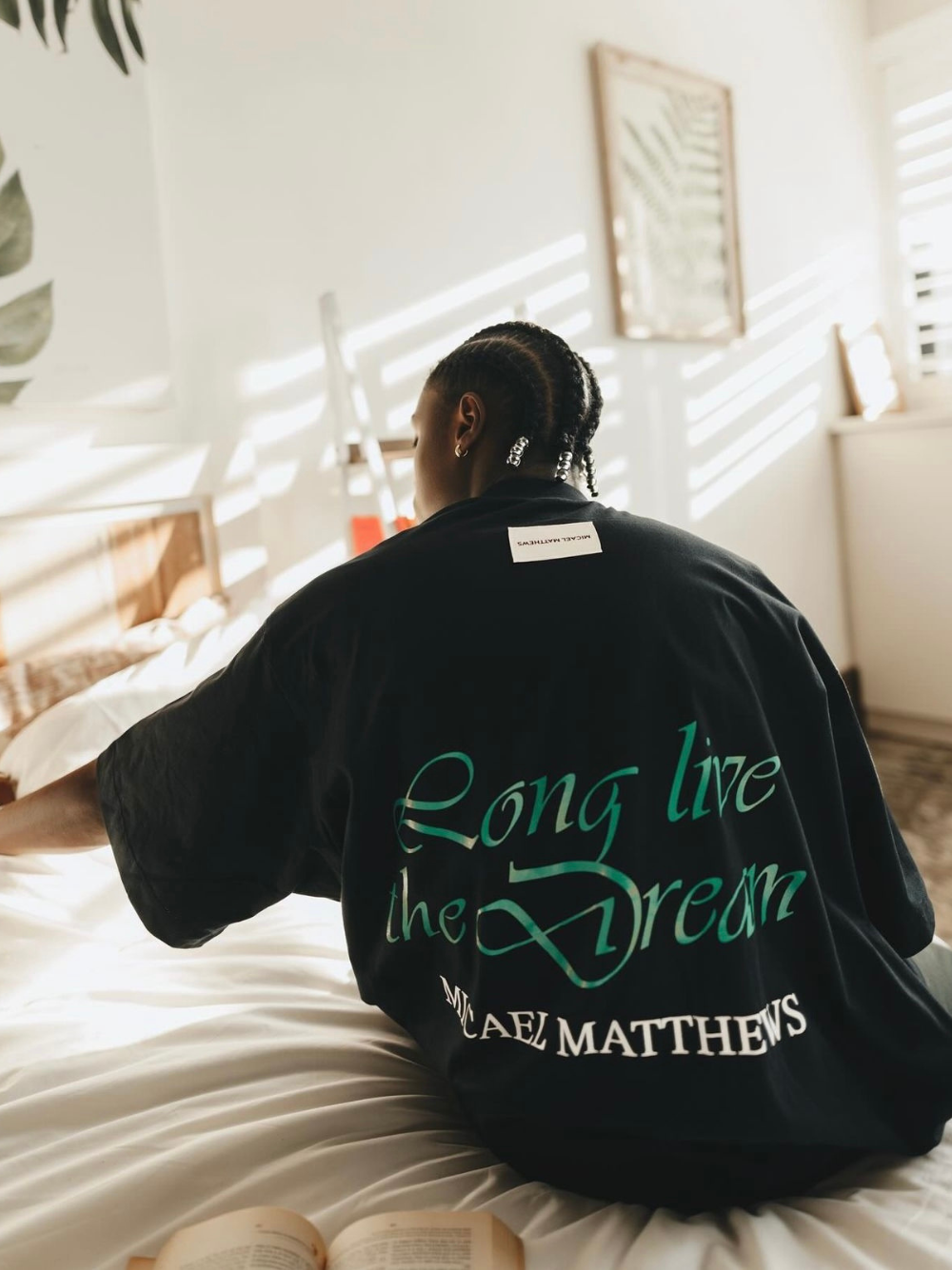 Micael Matthews LLTD Oversized Black T-Shirt