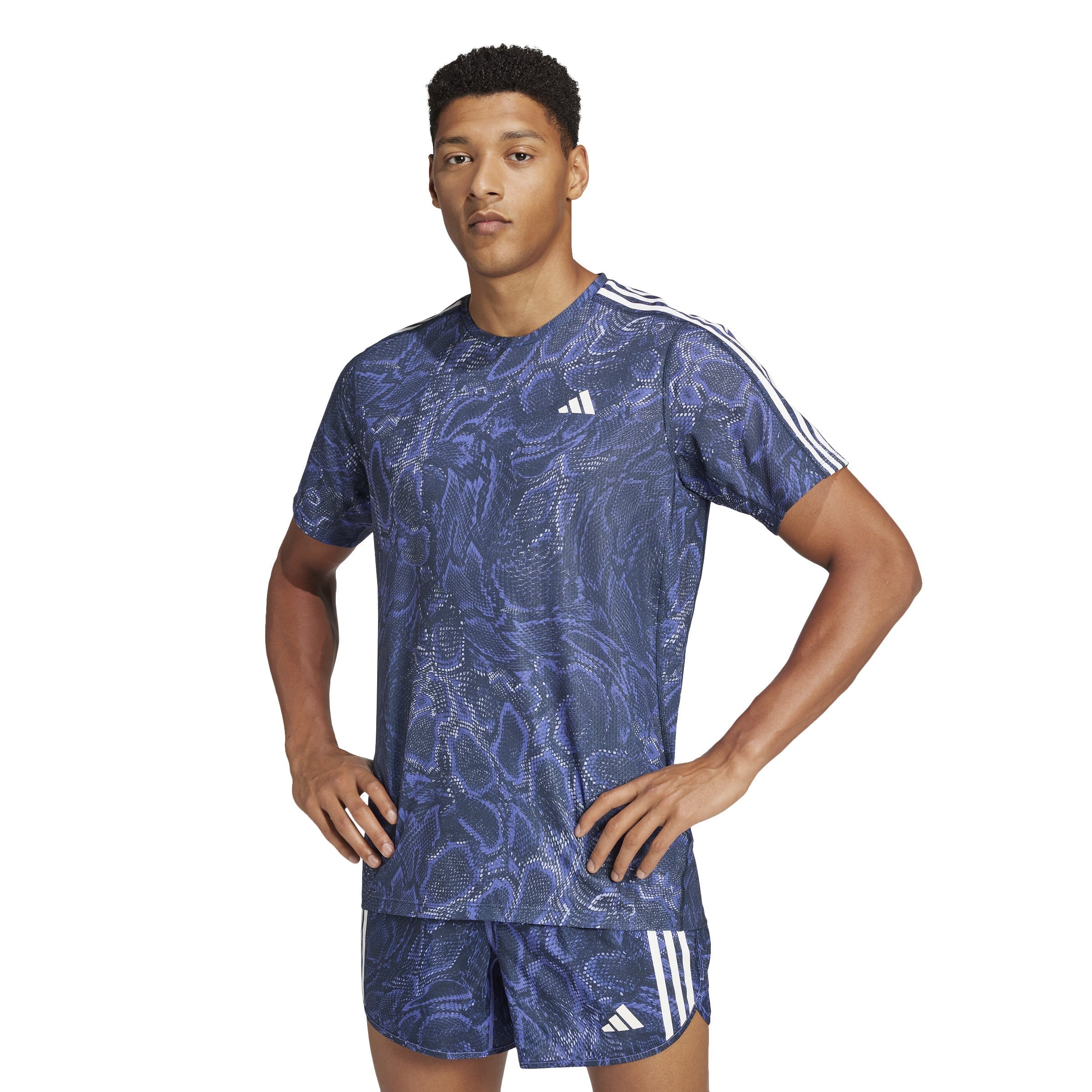 Adidas OTR Aero ready Tee - Semi Cobalt Blue