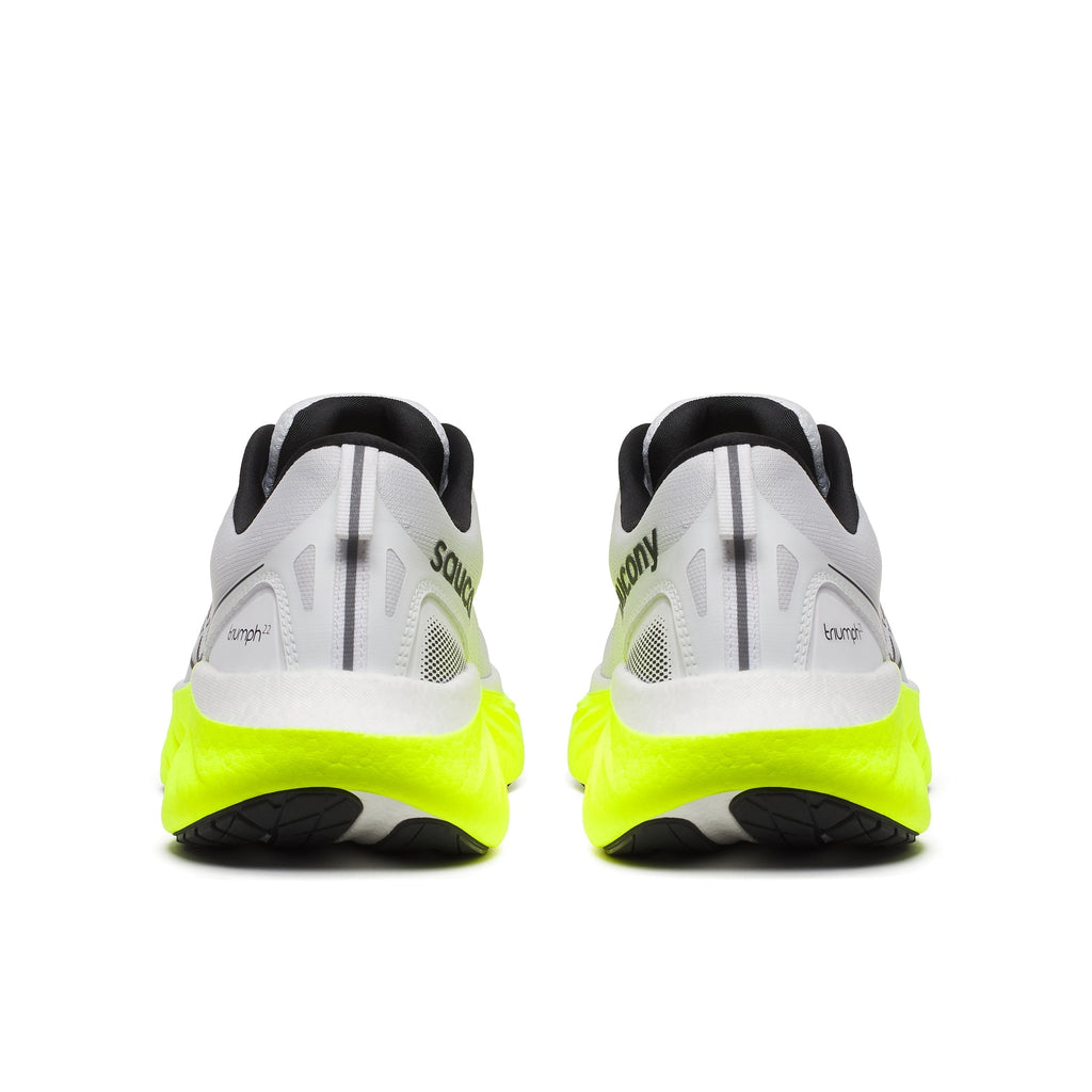 Saucony Triumph 22 Men's - White/Citron Blanc/Citron