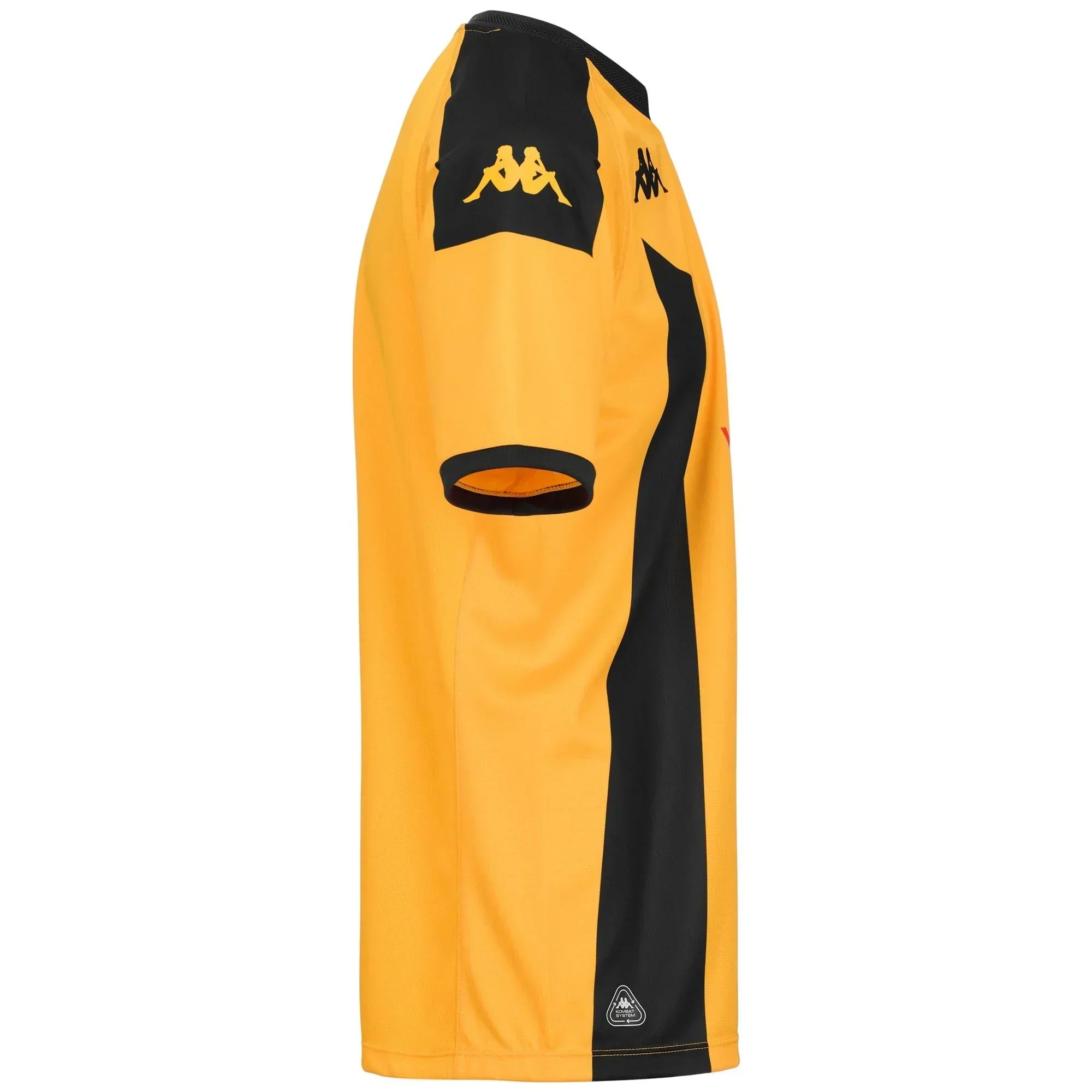 Kappa Kaizer Chiefs Kombat Pro 2025 AM Mens Home Jersey - Yellow/Black