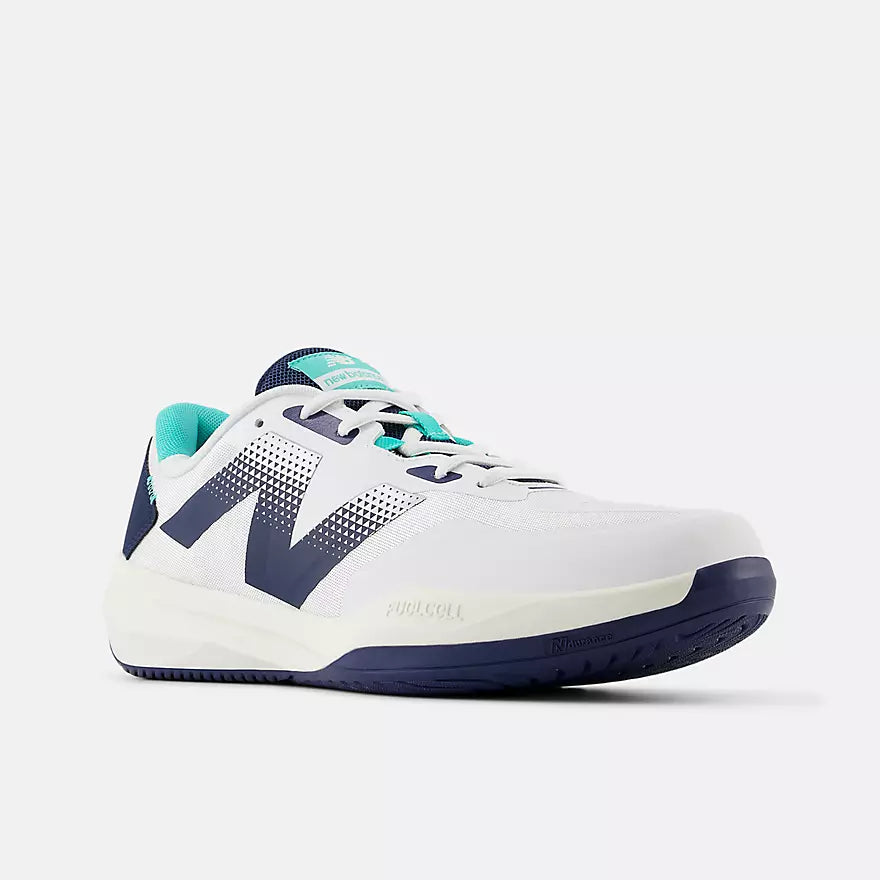 New Balance FuelCell 796v4 Padel 2E Wide Men's - White/Navy