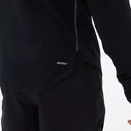 New Balance Heat Grid Half Zip - Black