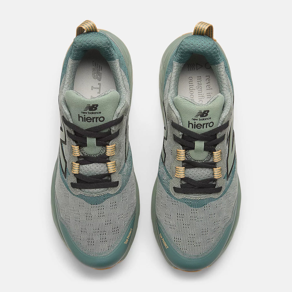 New Balance Fresh Foam X Hierro V9 Wide Men's -Dark Juniper/Black/Dried Apricot