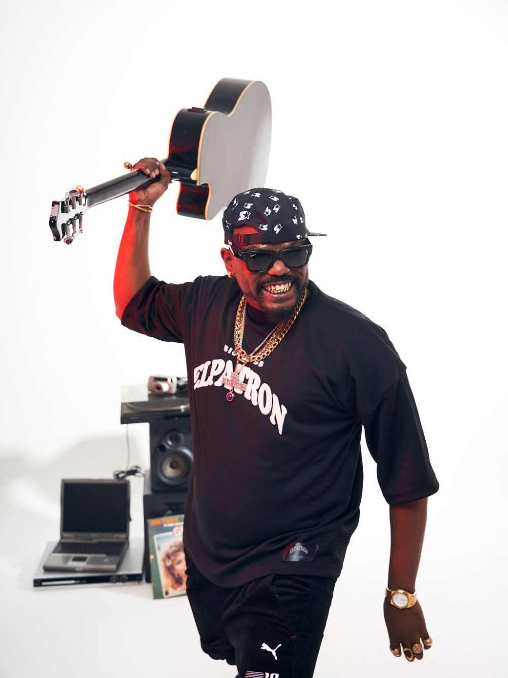 El Patron SMR 23 Black/White T-Shirt