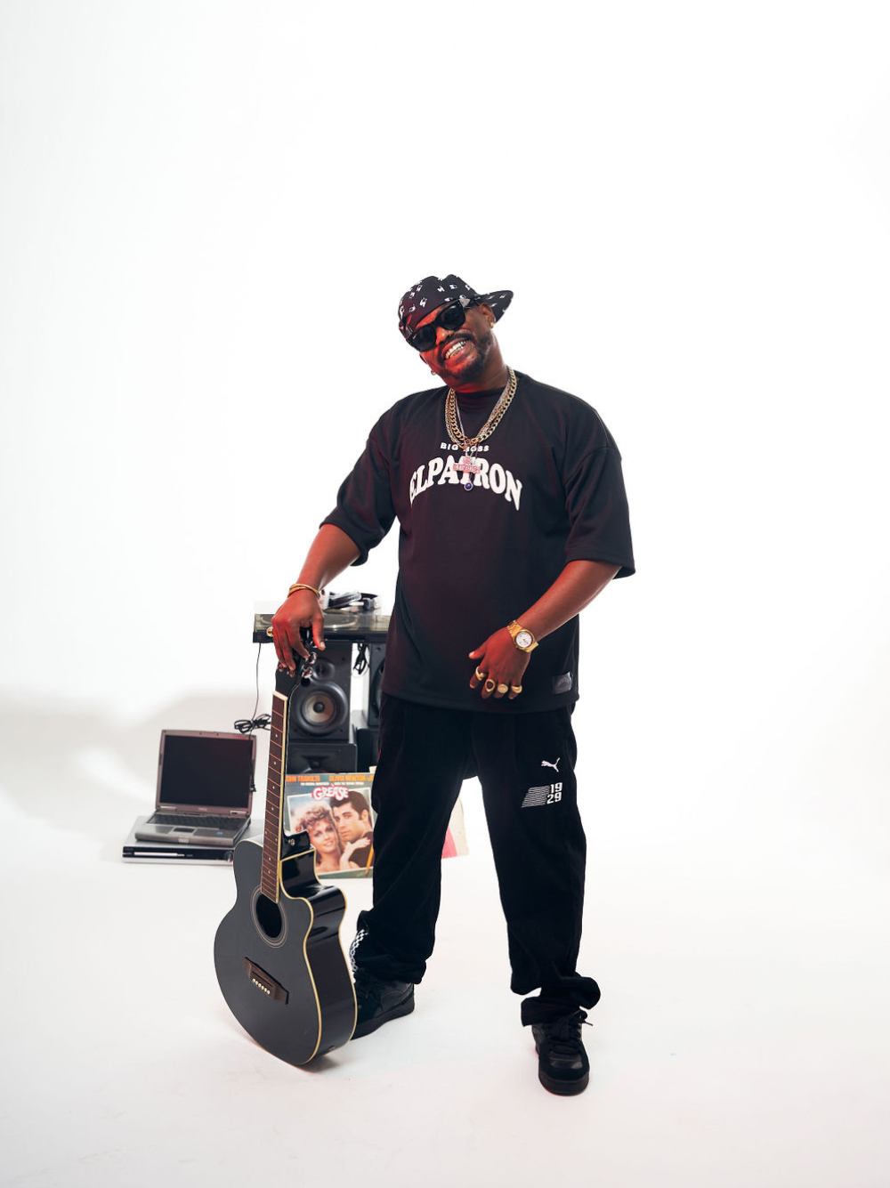 El Patron SMR 23 Black/White T-Shirt